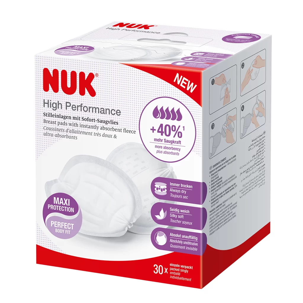 High Performance Breast Pads, 30's - NUK